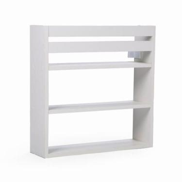 Imagem de Prateleira MDF Multiuso Com Repartiçoes Ideal Para Todos Ambientes Aco