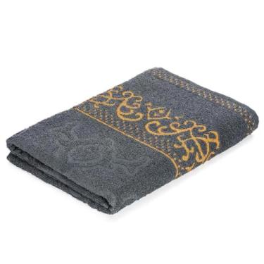 Imagem de Toalha De Banho Grande De AlgodãO Puro, Altamente Absorvente(Cinza)