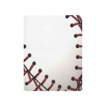 Imagem de xigua Lençol de berço de beisebol para meninas e meninos, macio e respirável, adequado para berço padrão e cama infantil 68,5 x 99 cm