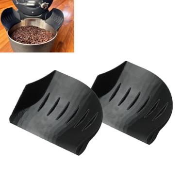Imagem de Defletor de feijão para Aillio Bullet, calha de torrador de café ajustável, melhora o fluxo de grãos durante o despejo de torra, pacote com 2