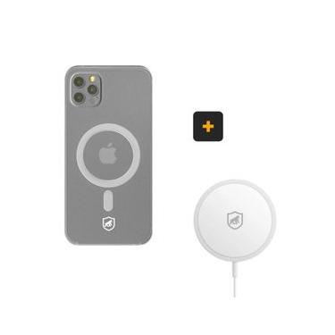 Imagem de Kit Magsafe - Carregador e Capa case capinha para iPhone 12 Pro - Gshield