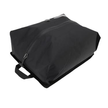 Imagem de Eujgoov Sacos de Compressão a Vácuo para Viagem 16L Grande Capacidade Expansível Com Economia de Espaço Bolsa TPU à Prova d'água para Malas Mochila Bagagem Acampamento Cruzeiro Mochila (Preto)