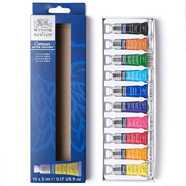 Imagem de Aquarela Winsor & Newton Cotman 5ml 10 Cores