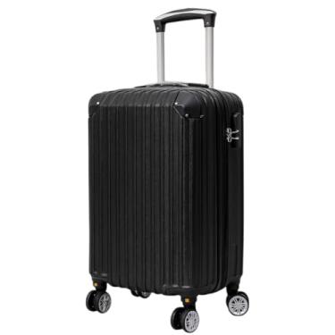 Imagem de Mala de Viagem 10 kilos Rodas Giratórias, Design premium, rigida, Roda Dupla Removivel 360 Ziper Expansor (Preto)