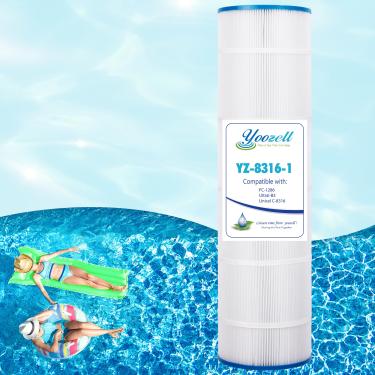 Imagem de Yoozell Filtro de piscina PXST150 substitui X-Stream 150, CCX1500RE (CC 1500 E), Ultral-B3, Unicel C-8316, Filbur FC-1286, 150 pés quadrados, 1 pacote
