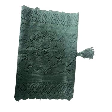 Imagem de Bothyi Caminho de mesa de renda, toalha de mesa elegante para festas de fim de ano, decoração natalina, toalha de para jantar em festas sazonais.