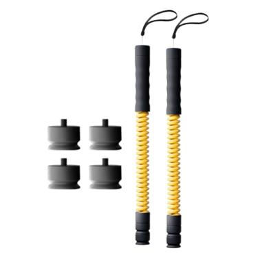 Imagem de Cordas De Batalha Com Peso - Equipamento De Fitness Com Peso Para Exercício,2 Peças De Cordas De Treino Ajustáveis - Para Atletas, Boxeadores, Fisiculturistas, Homens, Mulheres, Jovens, Iniciantes