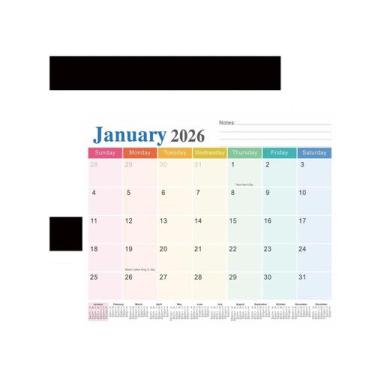 Imagem de Calendário Magnético De 18 Meses De Janeiro De 2026 a Junho De 2027, C