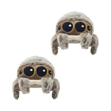 Imagem de Brinquedo De Pelúcia Aranha Preta, Almofada Macia Para Crianças, Decor