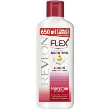 Imagem de Shampoo Revlon Flex Keratina Proteção da Cor 650ml - Arome