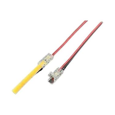 Imagem de Conectores De Fita LED COB De 2 Pinos 5mm 8mm 10mm Conectores Em L Par