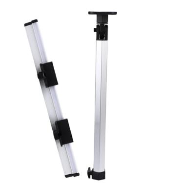 Imagem de HEEPDD Peças e Ferragens de Móveis Ajustável de 20,3 a 30,7 Polegadas Perna de Base de Mesa para RV Com Design Dobrável para Trailers de Campistas Kit de Perna Deslizante de Mesa Dobrável Marítima