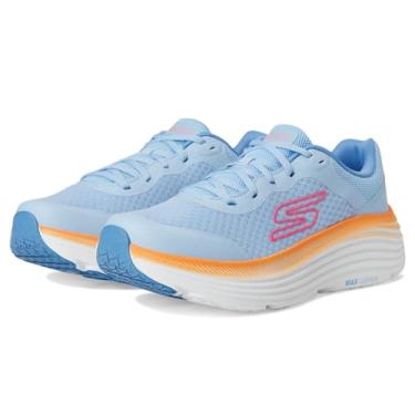 Imagem de Skechers Tênis feminino Max Cushion Endeavour Canova, Azul/laranja, 9.5 Wide
