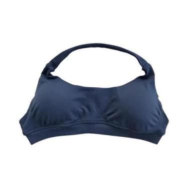 Imagem de Top De Yoga Com Alças Halter E Costas Descobertas, Sutiã Esportivo Com