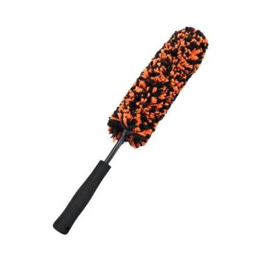 Imagem de Escova De Limpeza De Rodas De Carro Em Microfibra Flexível, Limpador D