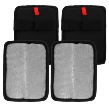 Imagem de KHZSPP 4 peças de luvas de remoção de pelos de animais de estimação, luvas reutilizáveis para cuidados com animais de estimação, laváveis na máquina para móveis, roupas de carro, cortina de carpete