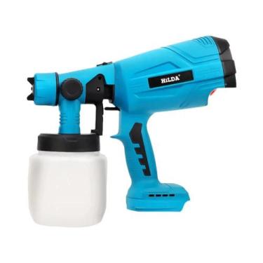 Imagem de Pulverizador De Tinta Sem Fio Makita 18V HILDA, Pistola De Pulverizaçã