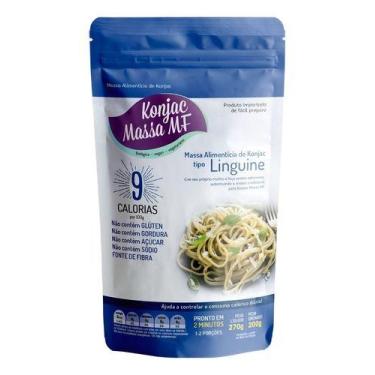Imagem de Konjac Macarrão Italiano Linguine Sem Glúten 270g Low Carb KIT3 - Mass