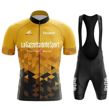 Imagem de Conjunto De Camiseta De Ciclismo Masculina Tour De Giro D'ITALIA, Unif