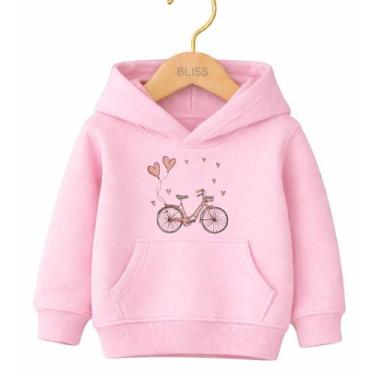 Imagem de Moletom Canguru Infantil Estampa Biciclietinha 1023 Passeio Escola Con