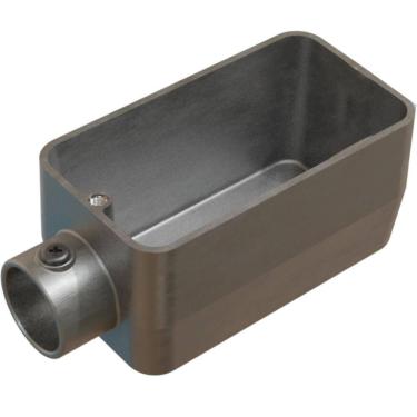 Imagem de Caixa de Derivação Fixa Conduletzel Sem Pintura Tipo E de 3-4 Sem Tampa E012030036 Wetzel Caixa