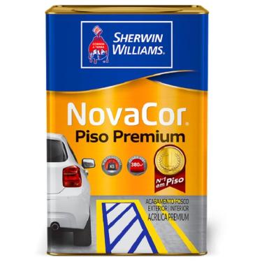 Imagem de Tinta Novacor Para Demarcação de Piso Concreto 18 Litros 38084306 Sherwin Williams Tinta Novacor