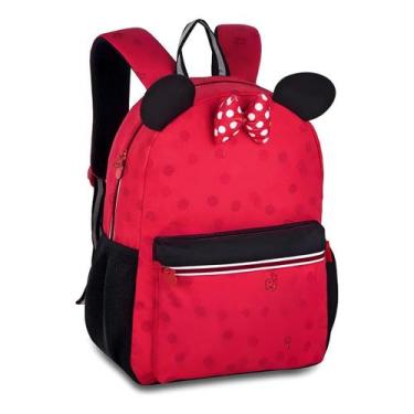 Imagem de Mochila Escolar Juvenil Animada Vermelha 22L Passeio - Shop Mix