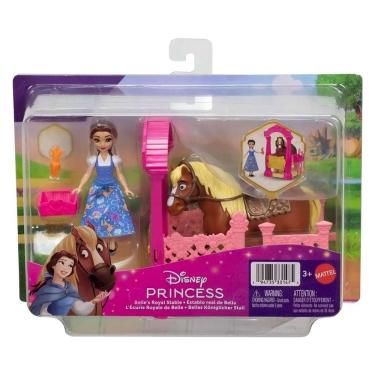 Imagem de Disney Princesas Mini Estábulo Real Bela Empilhável - Mattel