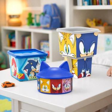 Imagem de Potte - kit organizador - 3 pçs -, Sonic