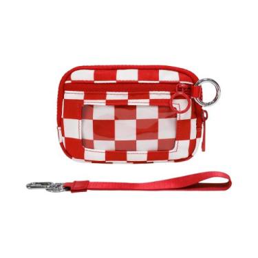 Imagem de Carteira Feminina Xadrez Preta Iris Com Janela Para Identificação, Bol