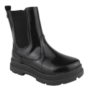 Imagem de Bota Coturno Chelsea Comfort Kidy Menina Infantil Preto-Feminino