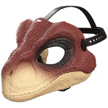 Imagem de Máscara Mattel Jurassic World Rebirth Velociraptor com Mandíbula Móvel e Detalhes Realistas - Fantasia Infantil