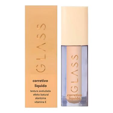 Imagem de Corretivo Hidratante Líquido Glass Cor GCF10 para Olhos – Cobertura Natural, Vegano e com Vitamina E