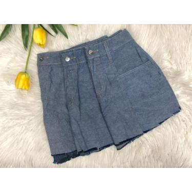Imagem de DOUTORAS MODAS Shorts Jeans Gode 2211 Estilo e Conforto, Cinza, P