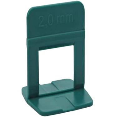 Imagem de Espaçador Nivelador Slim 2,0mm Verde com 1000 Peças - 62418 - CORTAG