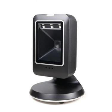 Imagem de Leitor de codigo de barras qr code 1d 2d Scanner USB Fixo De Mesa Usb 