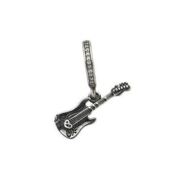 Imagem de Berloque Bali Guitarra Com Suporte Cravejado Com Zircônias - Atraktiva
