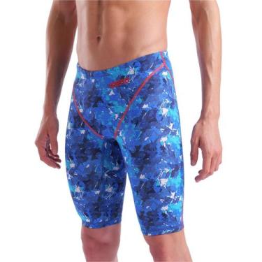 Imagem de Bermuda Arena Jammer Powerskin ST Next LE SPLASHY - Adulto, 24 US, Azu
