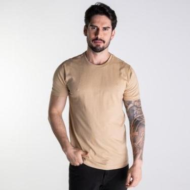 Imagem de Camiseta Forum Algodão Básica Bege-Masculino