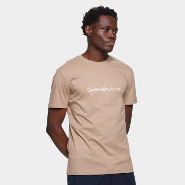 Imagem de Camiseta Calvin Klein Embossed Masculina-Masculino