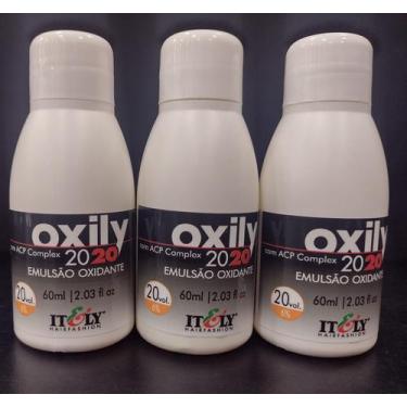 Imagem de Kit com 3 - Água Oxigenada Itely 6% 20 volumes 60ml