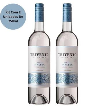 Imagem de Vinho Trivento Reserva White Malbec Kit 2 Unidades De 750ml