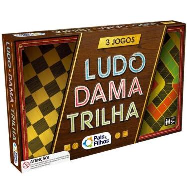 Imagem de Jogo ludo, dama e trilha - pais e filhos - 2801, U