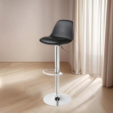 Imagem de Banqueta Evolux BC2023 cor preto do 106cm do alto - Congratulations St