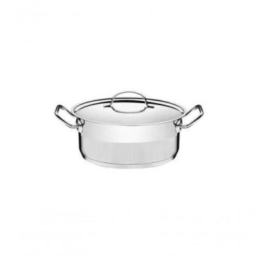 Imagem de Caçarola Rasa Tramontina Professional 16cm Em Aço Inox Com Detalhe Sat