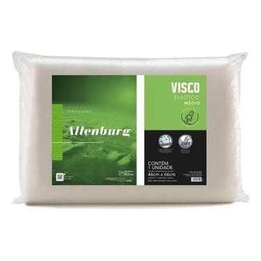Imagem de Travesseiro Altenburg Visco Elástico Nasa Médio 48x68 Márfim