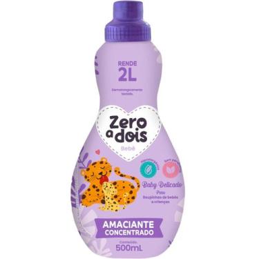 Imagem de Amaciante concentrado delicado 0a2 500ml sanol 1003