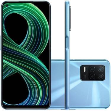 Imagem de Smartphone Realme 8 5G 128GB 5G Tela 6.5'' Dual Chip 8GB RAM Câmera Tr