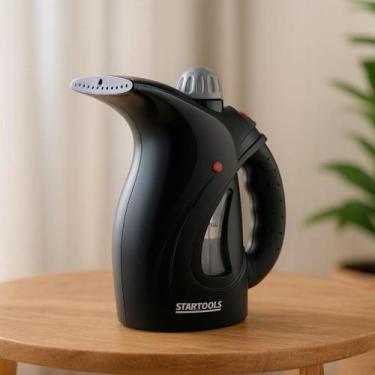 Imagem de Passadeira a Vapor Portátil Vaporizador de Roupas Preto - Startools, 1