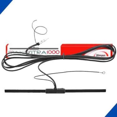 Imagem de Antena Interna Amplificada Parabrisa Maxi Vitra 1000 Olimpus, Preto